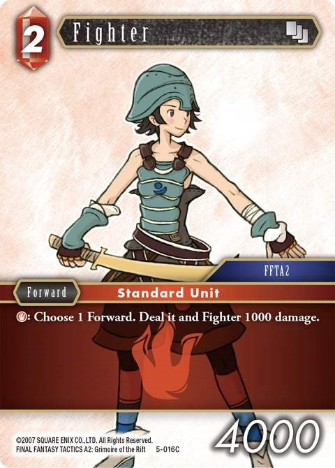 Fighter (5) [OP5] - Final Fantasy TCG Single