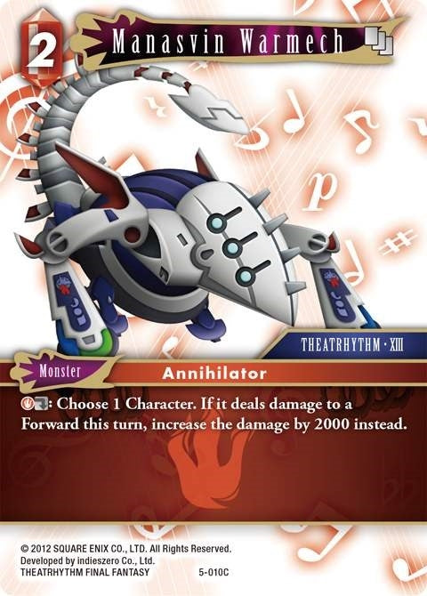 Manasvin Warmech (5) [OP5] - Final Fantasy TCG Single