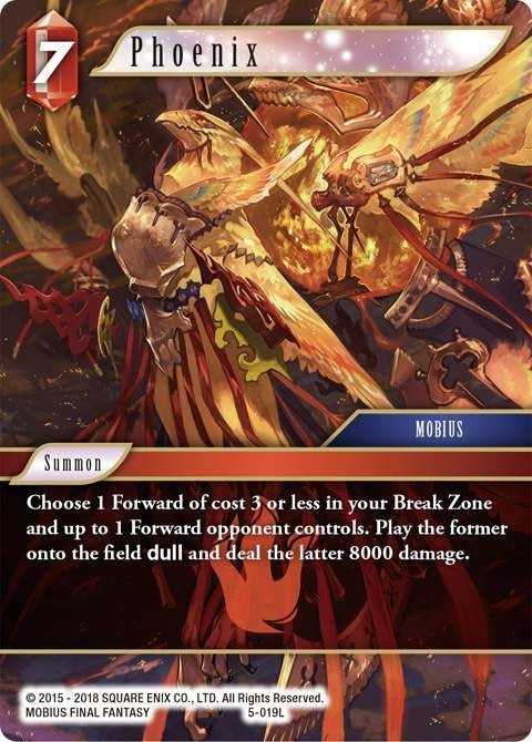 Phoenix (5) [OP5] - Final Fantasy TCG Single