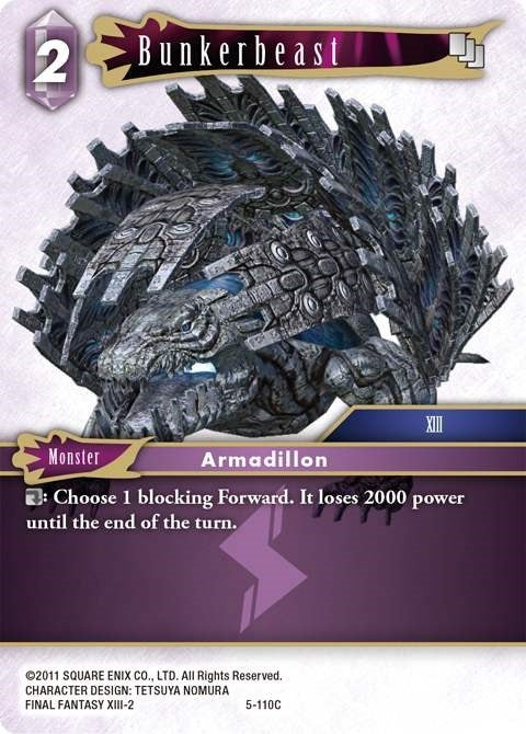 Bunkerbeast (5) [OP5] - Final Fantasy TCG Single