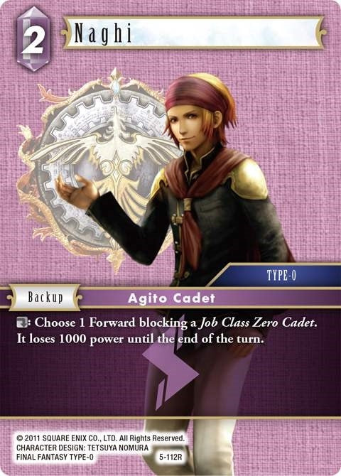 Naghi (5) [OP5] - Final Fantasy TCG Single