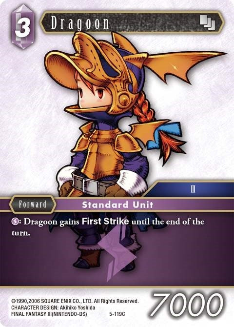 Dragoon (Refia) (5) [OP5] - Final Fantasy TCG Single