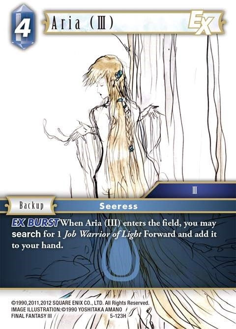 Aria (III) EX (5) [OP5] - Final Fantasy TCG Single