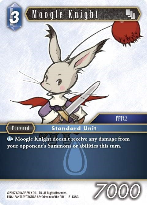Moogle Knight (5) [OP5] - Final Fantasy TCG Single