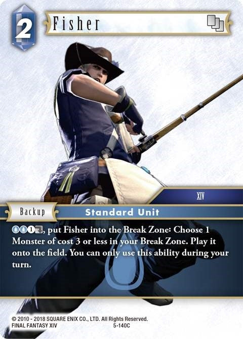 Fisher (5) [OP5] - Final Fantasy TCG Single