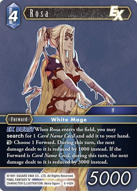 Rosa EX (5) [OP5] - Final Fantasy TCG Single