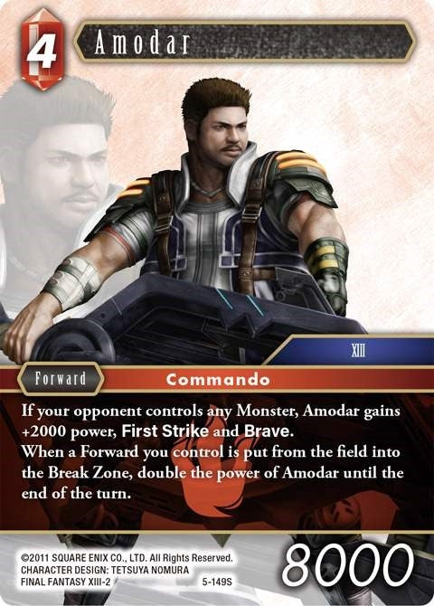 Amodar (5) [OP5] - Final Fantasy TCG Single