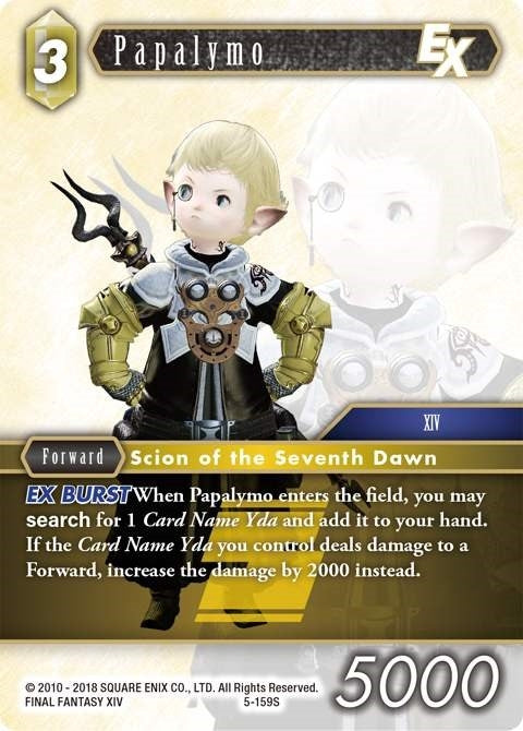 Papalymo EX (5) [OP5] - Final Fantasy TCG Single
