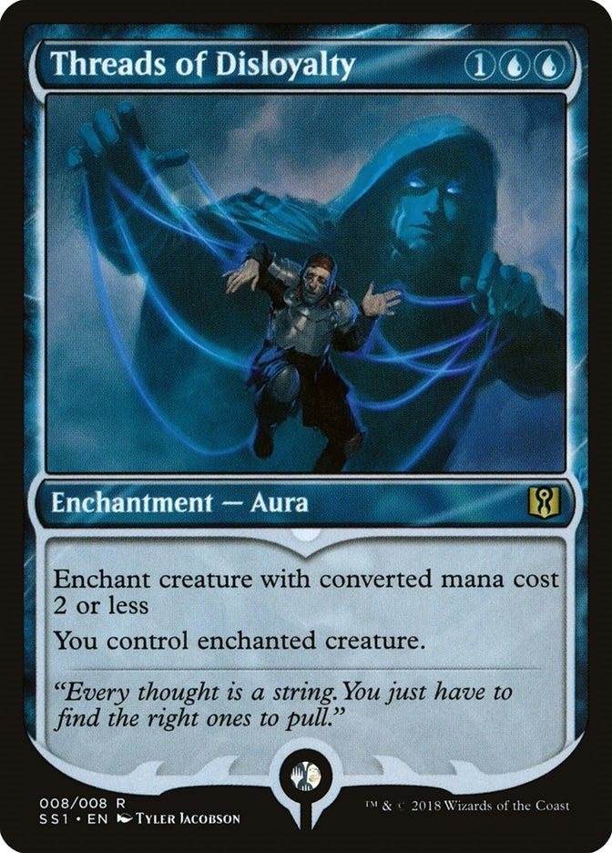 Threads of Disloyalty (8) [SS1] - MTG Single