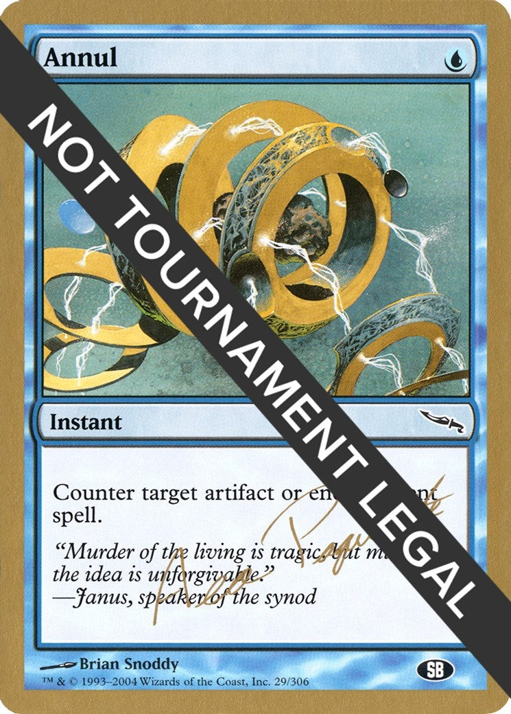 Annul - 2004 Aeo Paquette (MRD) (SB) [WCD] - MTG Single