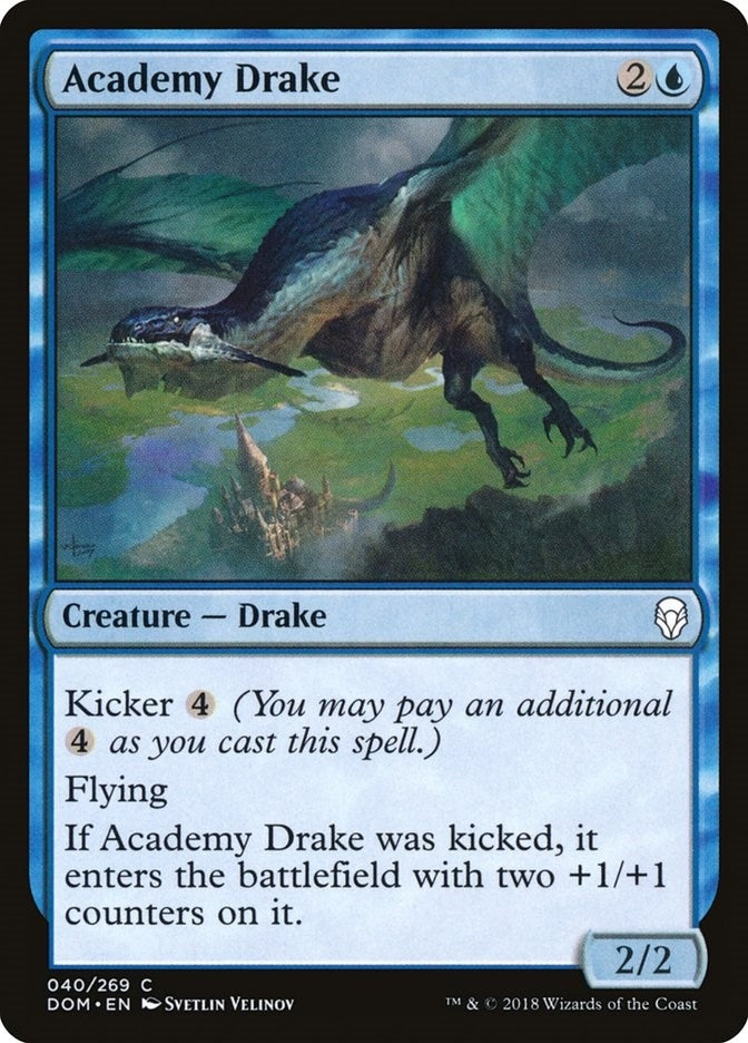 Academy Drake (40) [DOM] - MTG Single