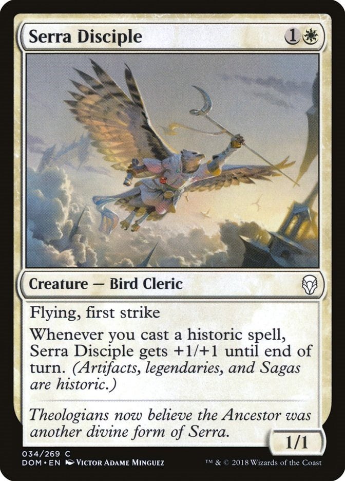 Serra Disciple (34) [DOM] - MTG Single