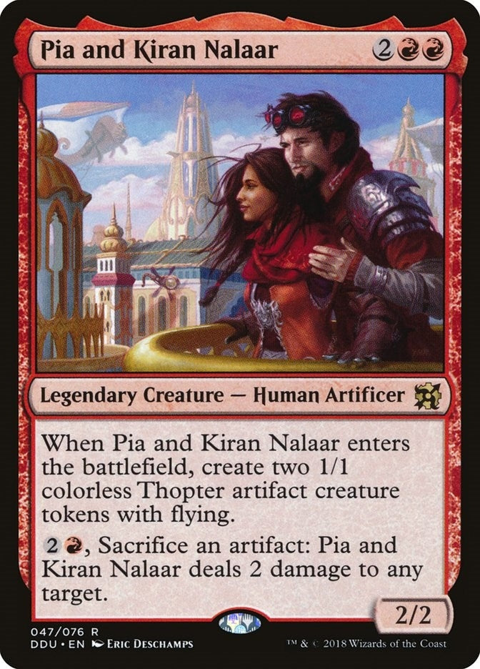 Pia and Kiran Nalaar (47) [DDU] - MTG Single