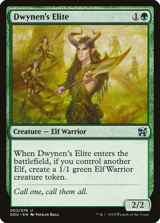 Dwynen’s Elite (3) [DDU] - MTG Single