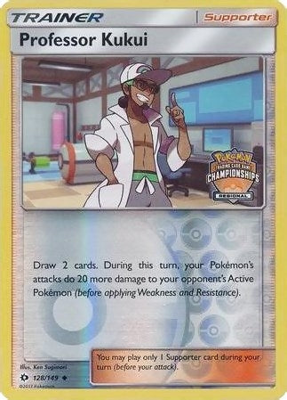 Image for Professor Kukui - 128/149 (Regional Championships) (128/149) (League & Championship Cards) - Pokemon