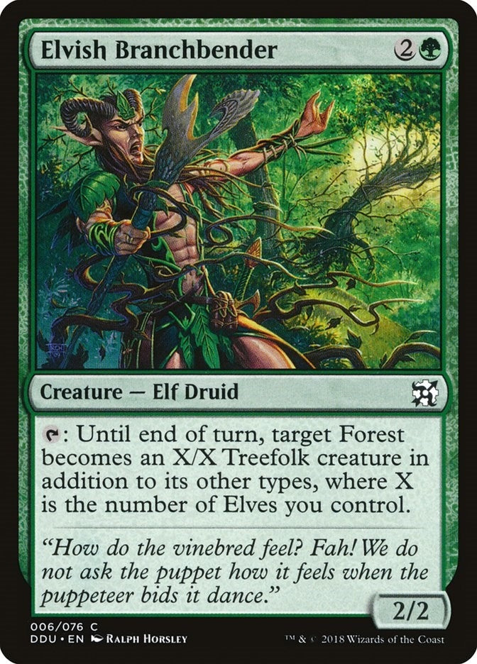 Elvish Branchbender (6) [DDU] - MTG Single