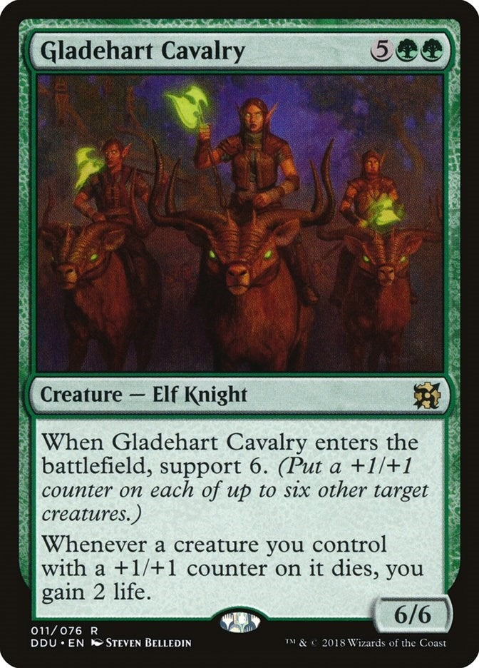 Gladehart Cavalry (11) [DDU] - MTG Single