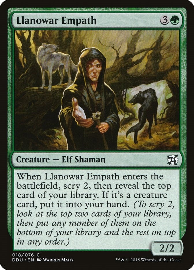 Llanowar Empath (18) [DDU] - MTG Single