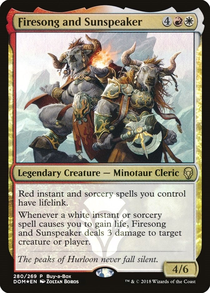 Firesong and Sunspeaker (280) [BABP] - MTG Single