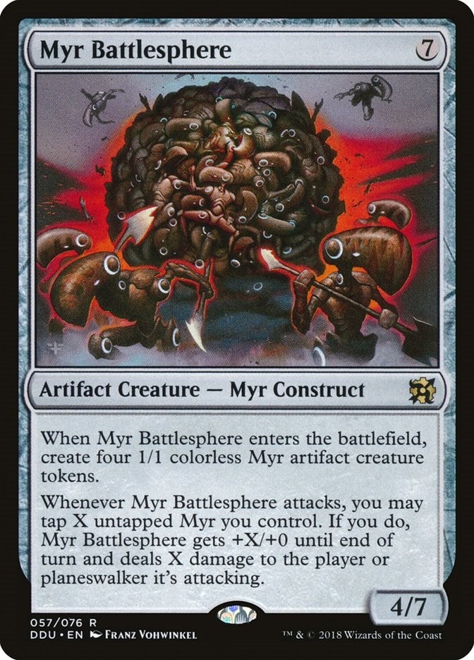 Myr Battlesphere (57) [DDU] - MTG Single