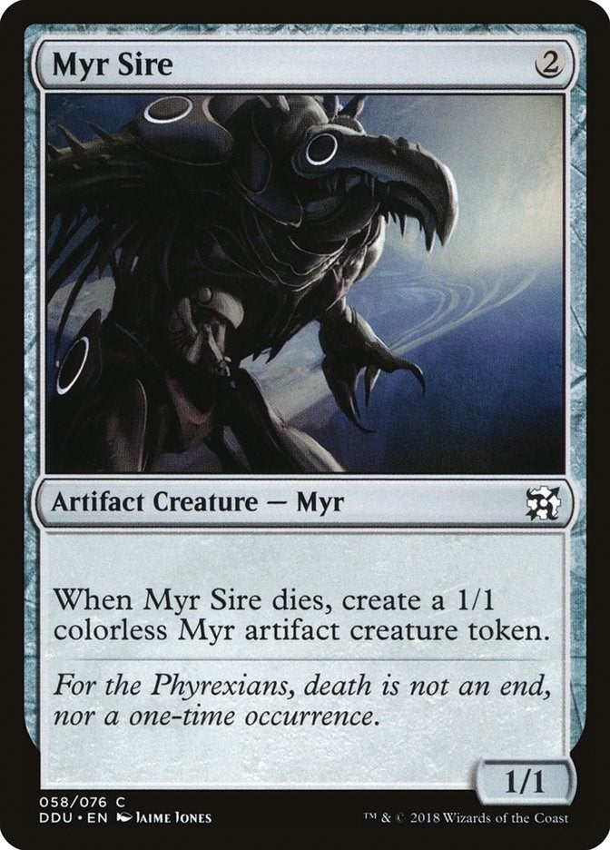 Myr Sire (58) [DDU] - MTG Single