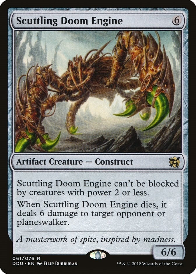 Scuttling Doom Engine (61) [DDU] - MTG Single