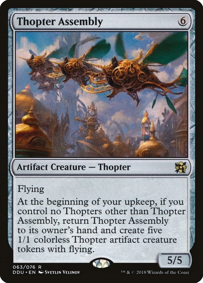 Thopter Assembly (63) [DDU] - MTG Single