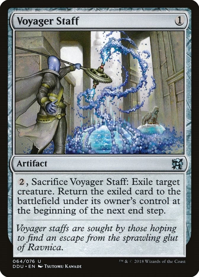 Voyager Staff (64) [DDU] - MTG Single