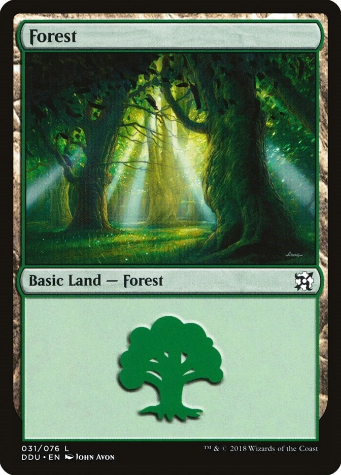 Forest (31) (31) [DDU] - MTG Single