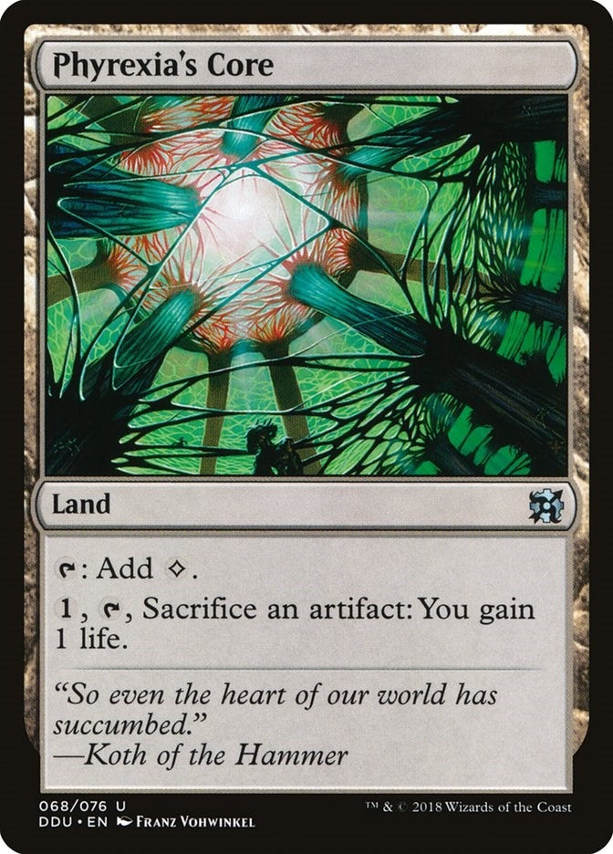Phyrexia’s Core (68) [DDU] - MTG Single