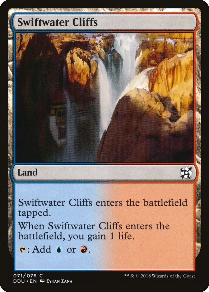 Swiftwater Cliffs (71) [DDU] - MTG Single