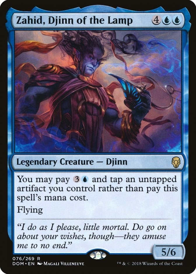 Zahid Djinn of the Lamp (76) [DOM] - MTG Single