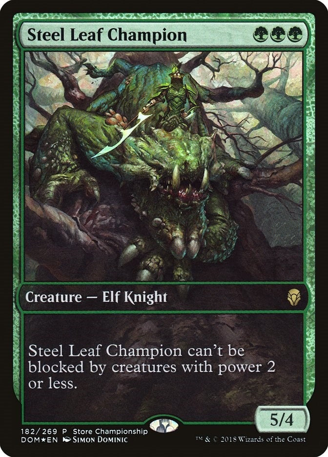 Steel Leaf Champion (182) [GAME] - MTG Single