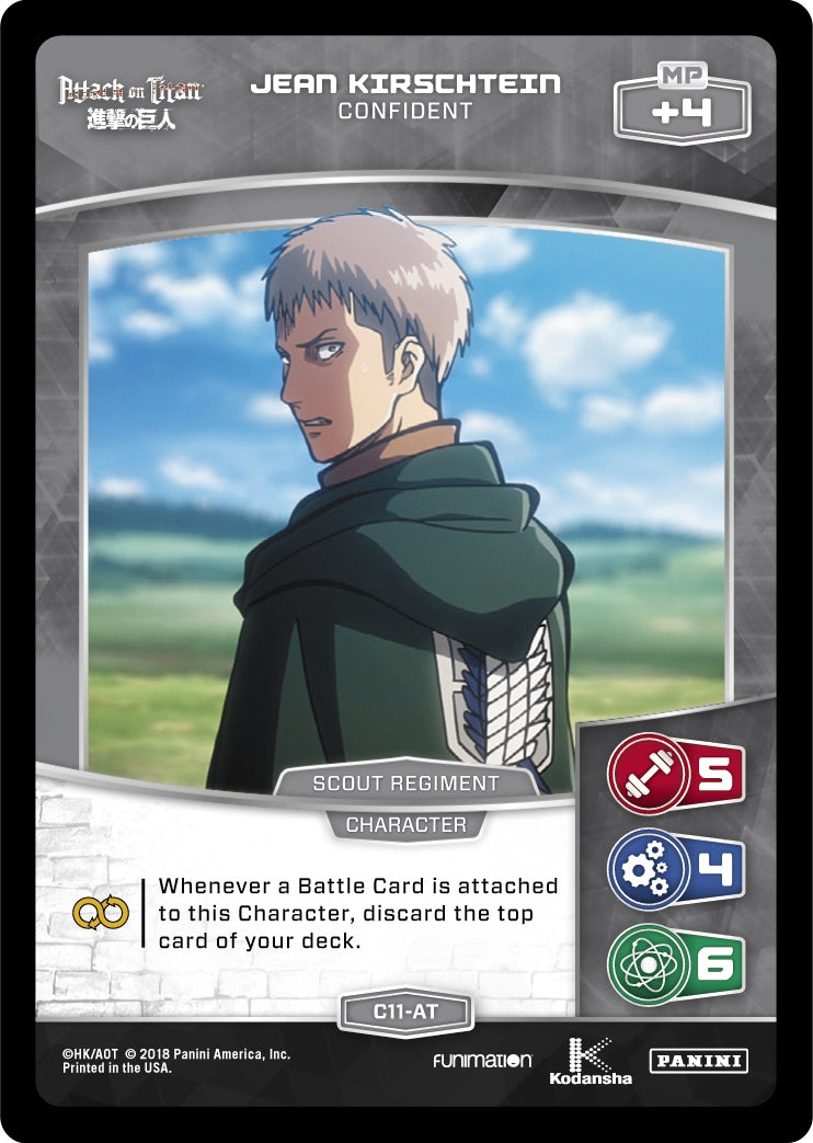 Jean Kirschtein - Confident (11) [AOT] - MetaX TCG Single
