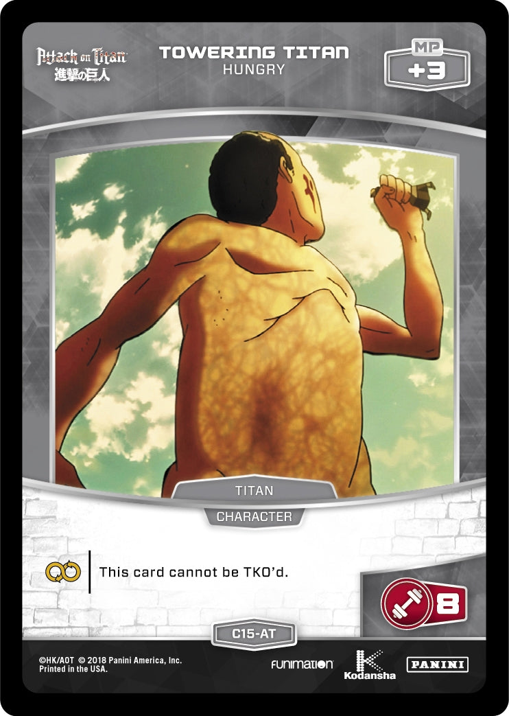 Towering Titan - Hungry (15) [AOT] - MetaX TCG Single