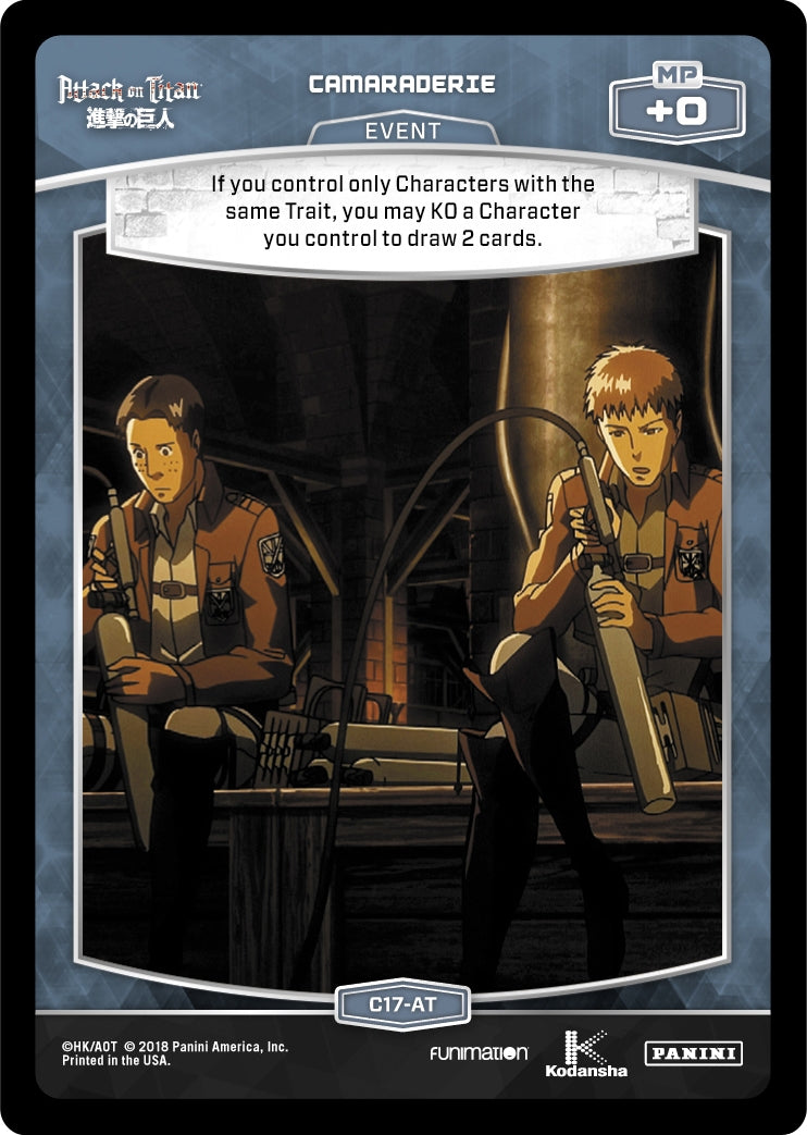 Camaraderie (17) [AOT] - MetaX TCG Single