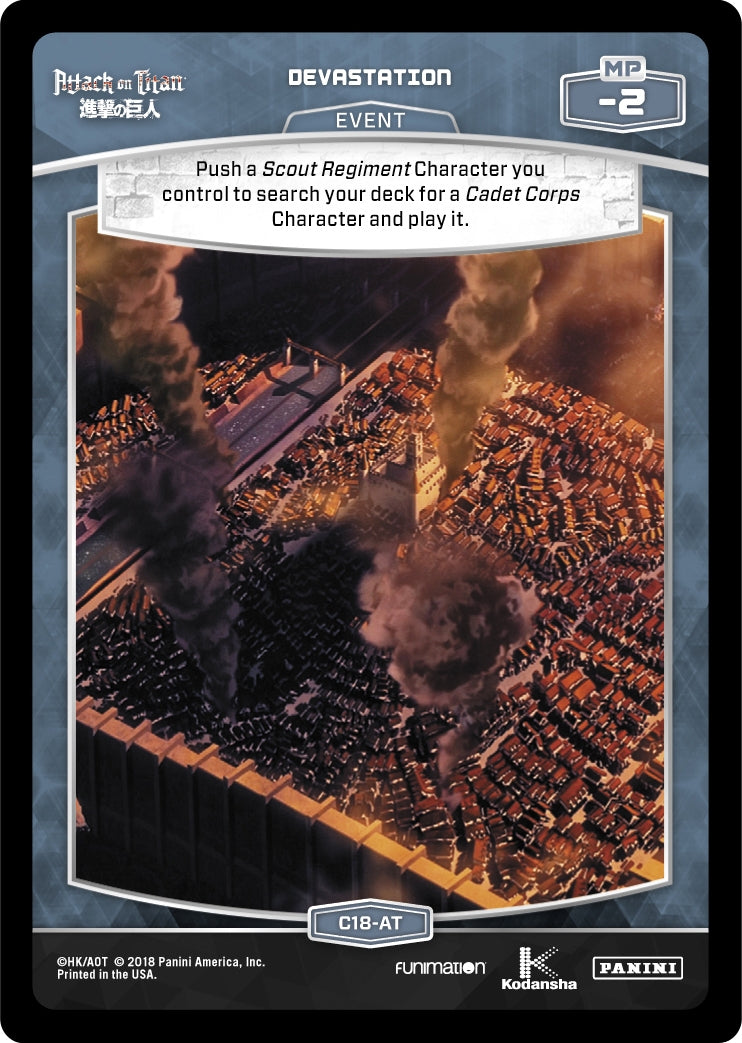 Devastation (18) [AOT] - MetaX TCG Single