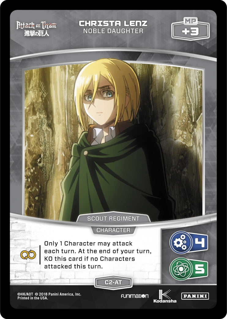 Christa Lenz - Noble Daughter (2) [AOT] - MetaX TCG Single