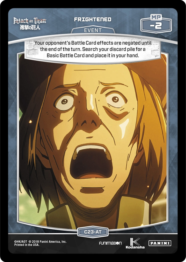 Frightened (23) [AOT] - MetaX TCG Single