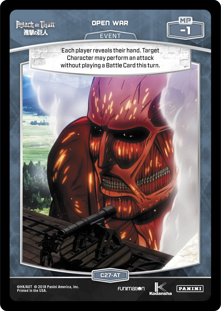Open War (27) [AOT] - MetaX TCG Single