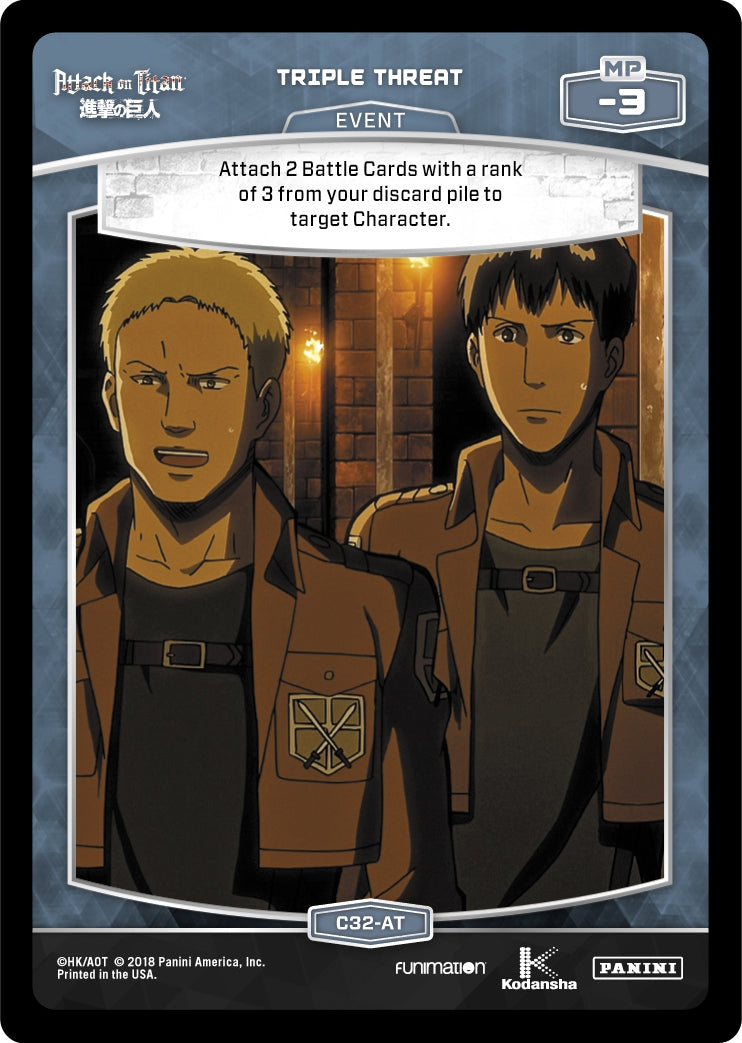 Triple Threat (32) [AOT] - MetaX TCG Single