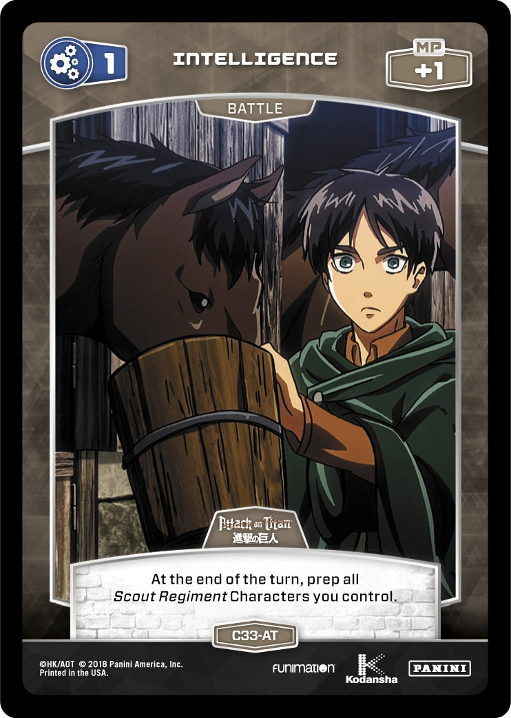 1 Intelligence (C33-AT) (33) [AOT] - MetaX TCG Single