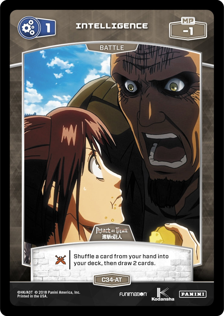 1 Intelligence (C34-AT) (34) [AOT] - MetaX TCG Single