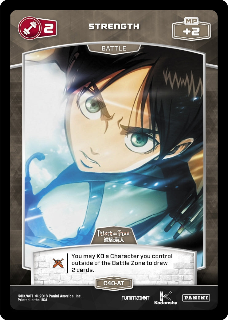 2 Strength (C40-AT) (40) [AOT] - MetaX TCG Single