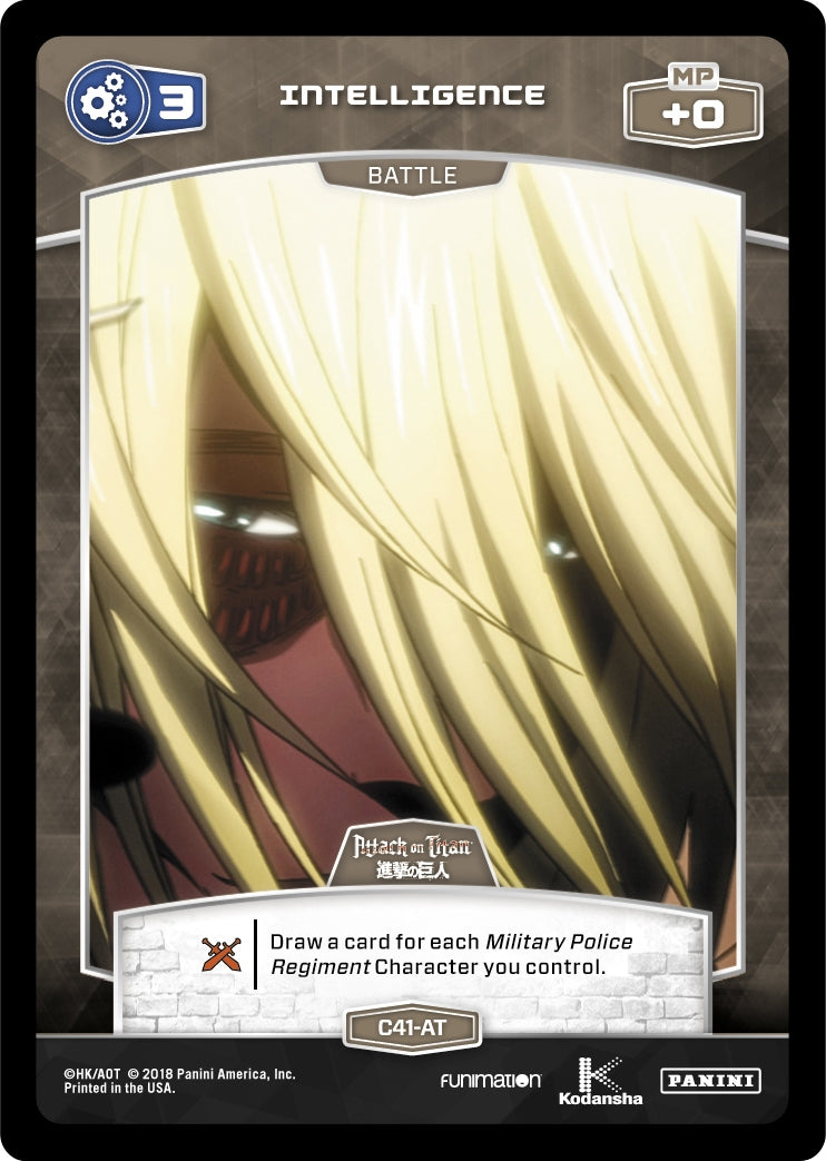 3 Intelligence (C41-AT) (41) [AOT] - MetaX TCG Single