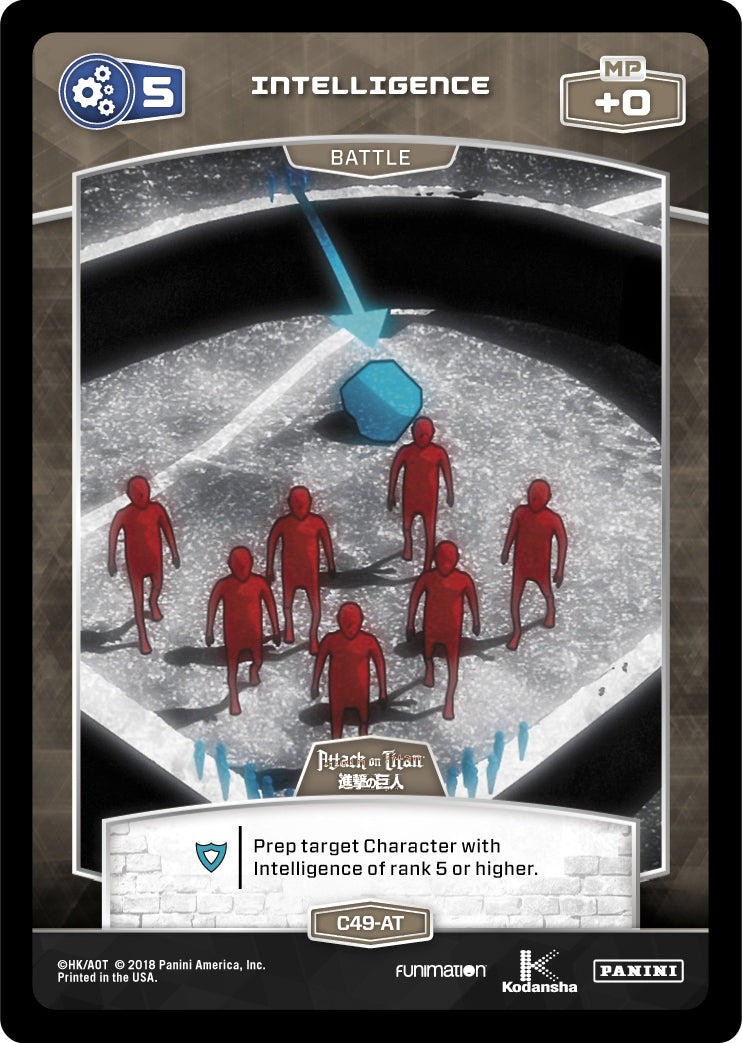 5 Intelligence (C49-AT) (49) [AOT] - MetaX TCG Single