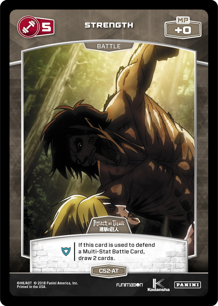 5 Strength (C52-AT) (52) [AOT] - MetaX TCG Single
