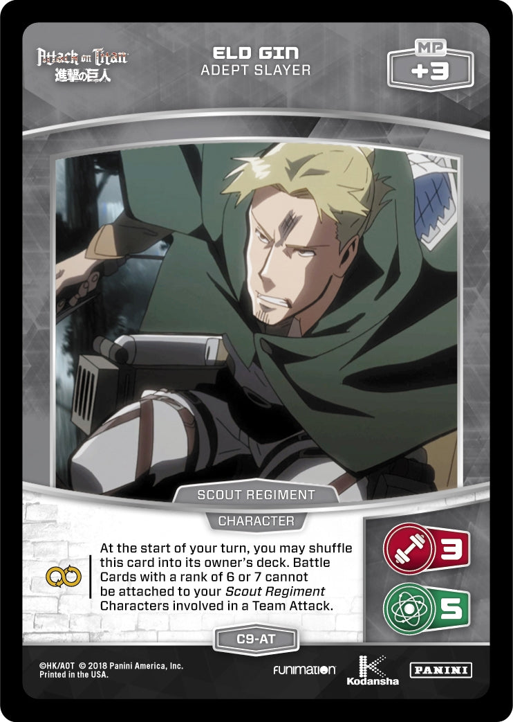 Eld Gin - Adept Slayer (9) [AOT] - MetaX TCG Single
