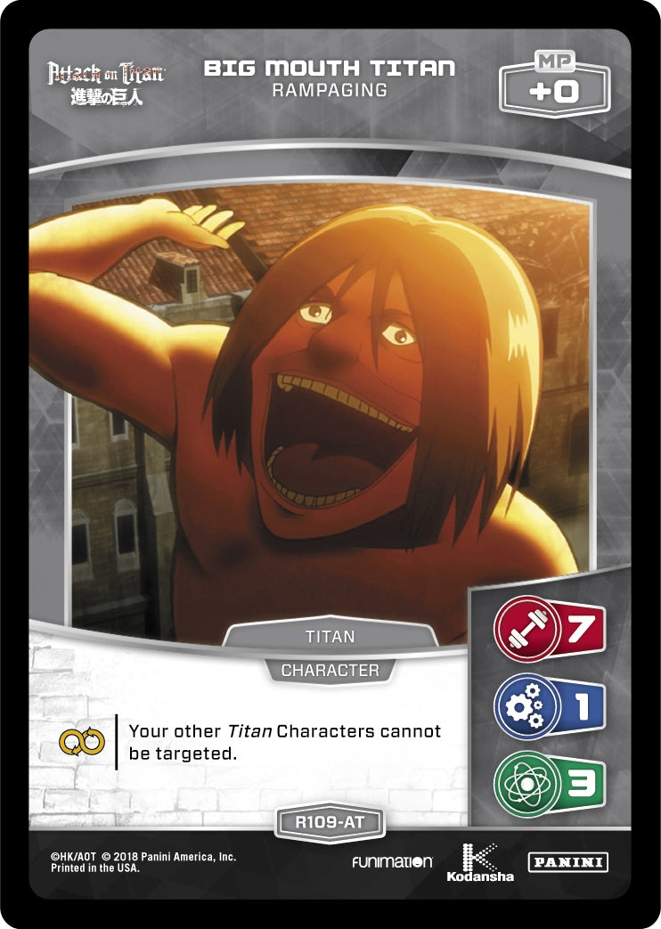 Big Mouth Titan - Rampaging (109) [AOT] - MetaX TCG Single
