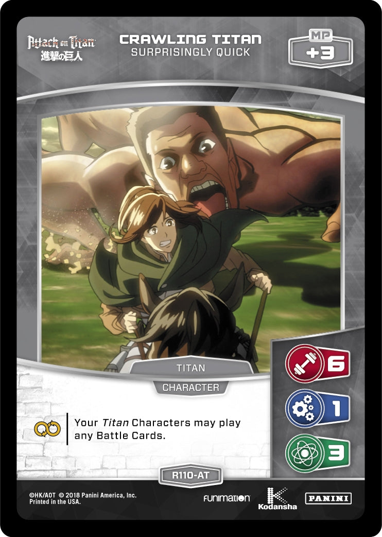Crawling Titan - Surprisingly Quick (110) [AOT] - MetaX TCG Single